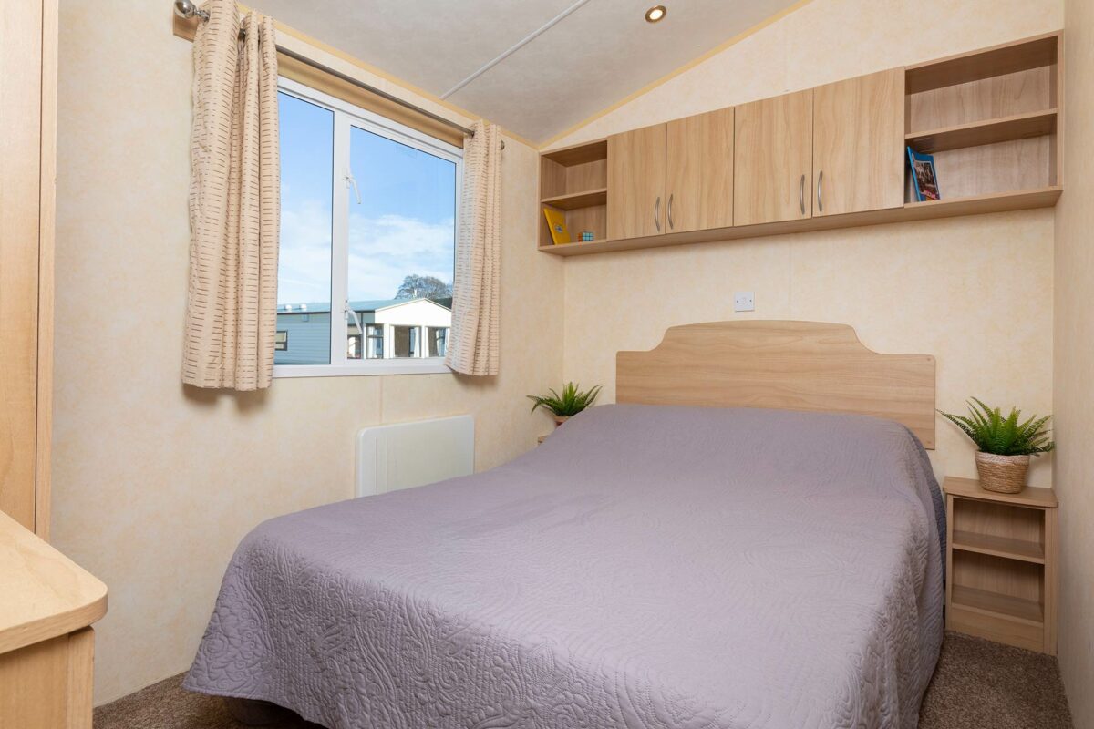 Double room in the Coral Reef Caravan at Welcome Family Holiday Park