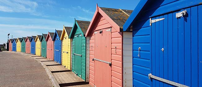 Holiday Beach Huts in South Devon