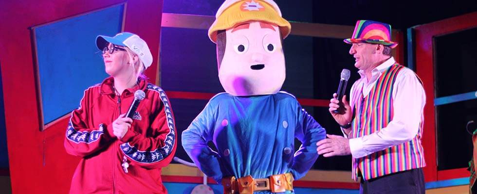 Mr Poodlebum kids show at Welcome Family Holiday Park Dawlish Warren Devon