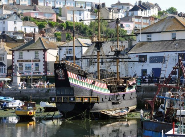 http://Image%20of%20Golden%20Hind%20at%20Brixham%20harbour