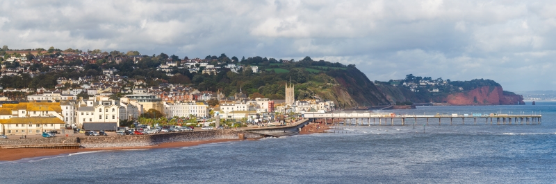 View of Teignmouth from Shaldon