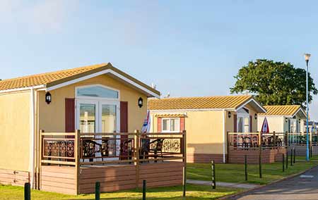 Holiday lodge at Welcome Family