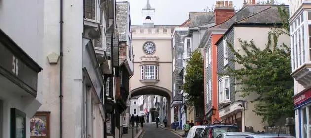 Historical Totnes Town Centre