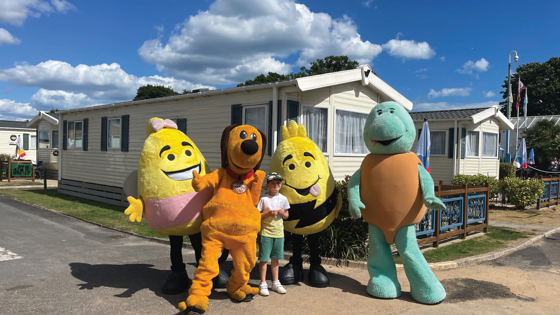 Welcome Family Holiday Park Characters