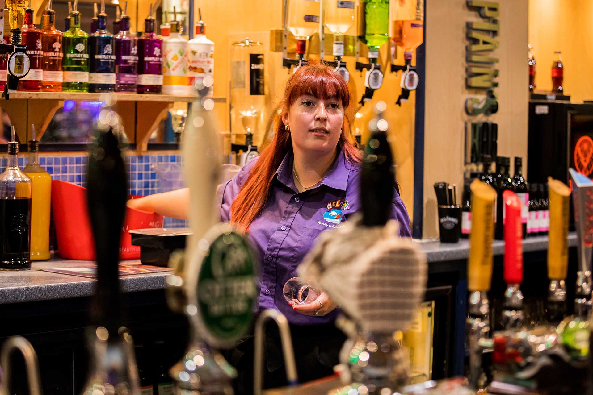 Image of bar at Welcome Family Holiday Park