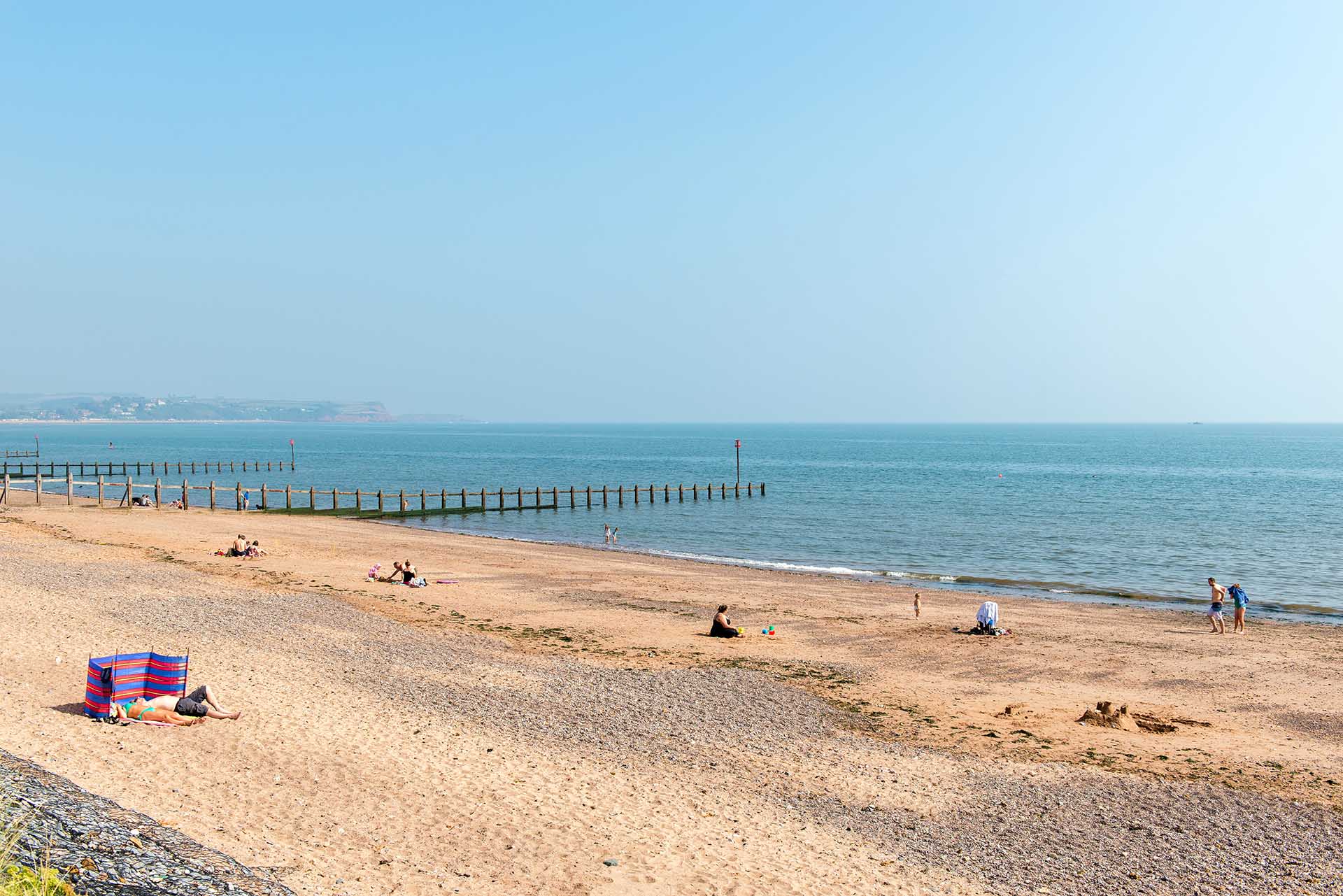 Dawlish Warren beach and seashore