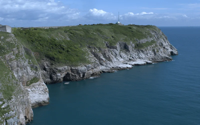 The deep-water cliffs at Berry Head