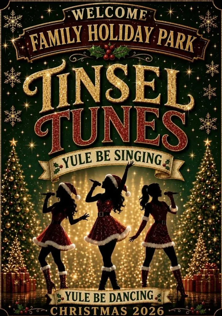 Tinsel Tunes show poster